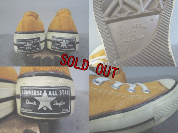 画像3: 70's CONVERSE ALL STAR／CHUCK TAYLOR-DEAD STOCK／3ハーフ