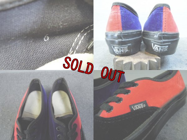 画像3: 80's VANS スニーカー／USA製-DEAD STOCK／6