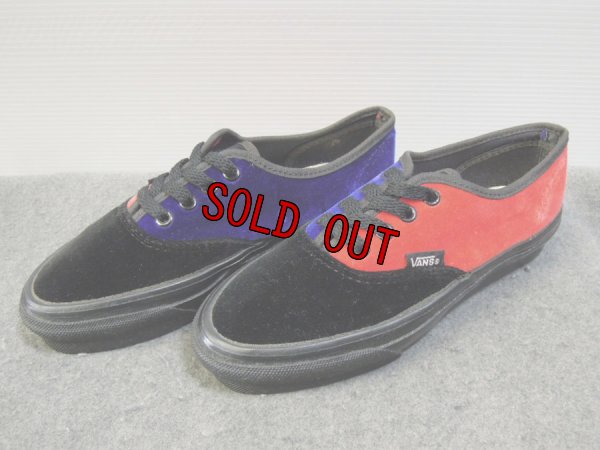 画像1: 80's VANS スニーカー／USA製-DEAD STOCK／6