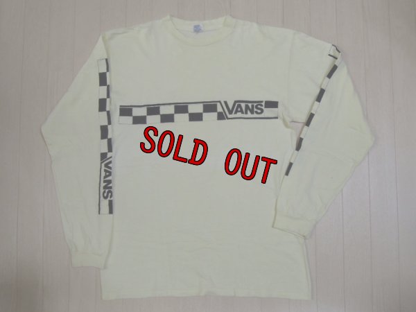 画像1: 80's VANS 長袖Tシャツ／L