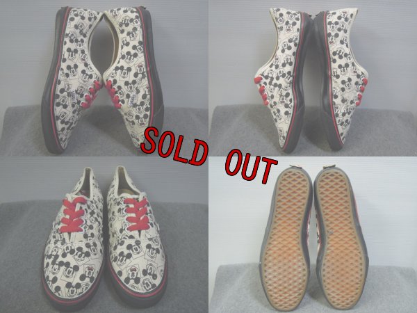 画像2: 80's VANS AUTHENTIC／USA製-DISNEY／Lady's 9ハーフ