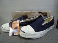 画像1: 90's CONVERSE JACK PURCELL SLIP-ON／USA製／9ハーフ (1)