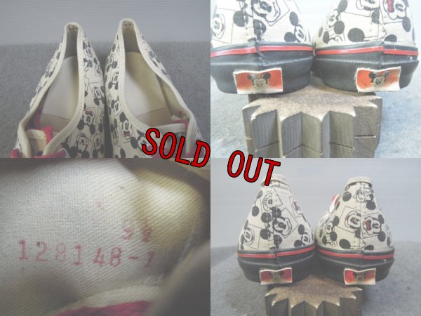 画像3: 80's VANS AUTHENTIC／USA製-DISNEY／Lady's 9ハーフ
