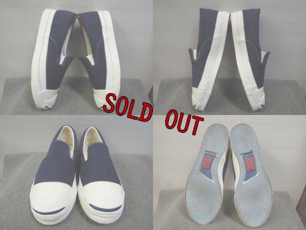 画像2: 90's CONVERSE JACK PURCELL SLIP-ON／USA製／9ハーフ