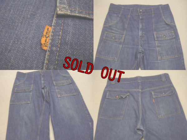 画像3: 〜70's LEVI'S デニムブッシュパンツ／ビッグE