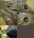 画像5: 70's ROCKY MOUNTAIN ダウンベスト／オールレザー＆黒ボア (5)