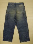 画像2: 〜40's SMITH'S デニムペインター／ダブルニー＆バックルバック (2)