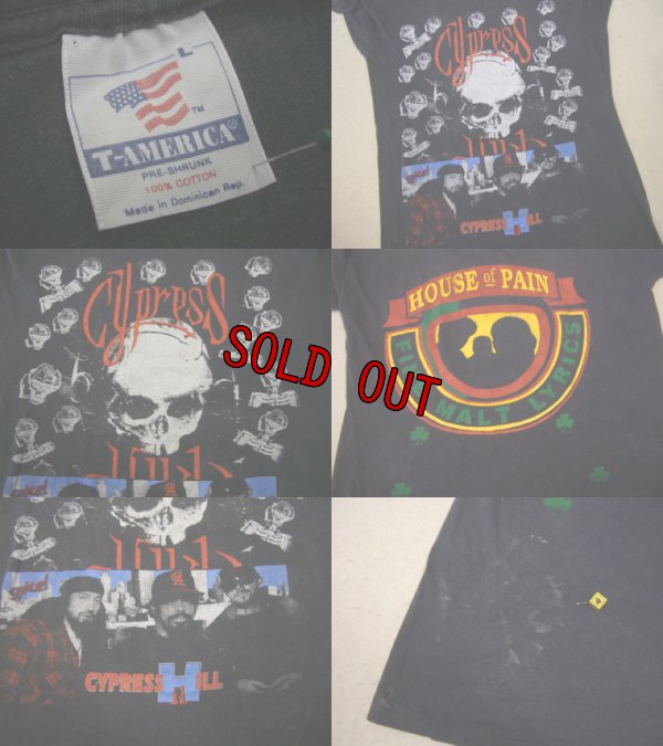 画像3: CYPRESS HILL & HOUSE OF PAIN Tシャツ