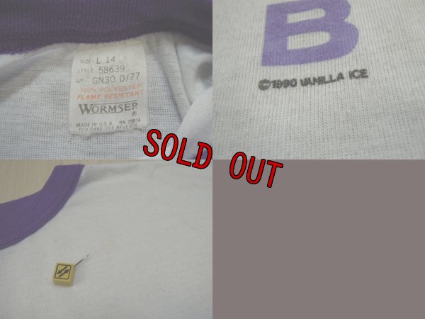 画像4: 90's VANILLA ICE Tシャツ／ L