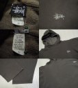 画像3: 80's STUSSY スウェットパーカー／黒タグUSA製／XL (3)