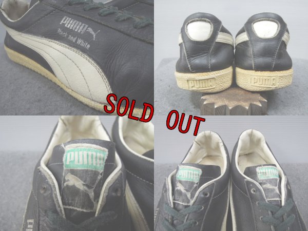 画像3: 70's PUMA Black and White／11ハーフ？