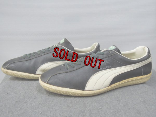 画像1: 70's PUMA Black and White／11ハーフ？