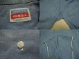 画像3: 〜60's OX-HIDE 半袖シャンブレーシャツ (3)