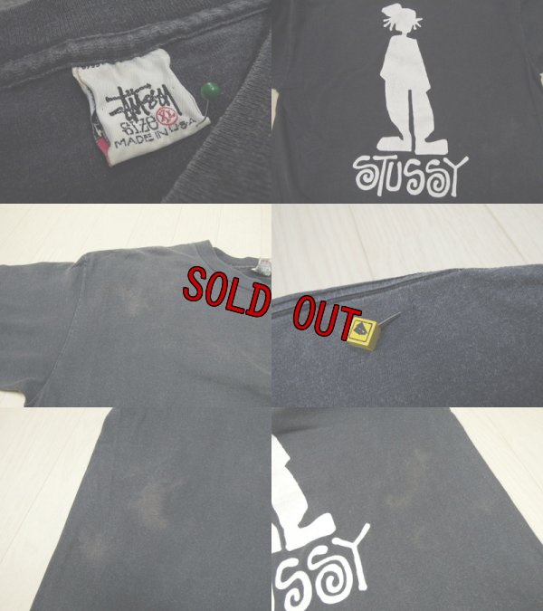 画像3: 90's stussy Tシャツ／白タグ-USA製／XL