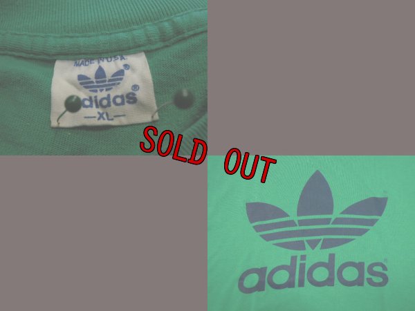 画像3: 80's adidas Tシャツ／USA製／XL