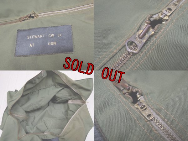 画像3: 〜50's US NAVY アビエイターキットバッグ