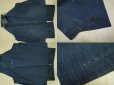 画像5: 〜40's US NAVY デニムジャケット／メタルチャンジ／珍品BIG SIZE