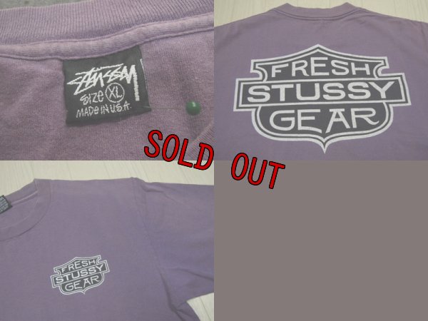 画像3: 80's stussy Tシャツ／黒タグ-USA製／XL