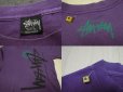 画像3: 80's stussy Tシャツ／黒タグ-USA製／L (3)