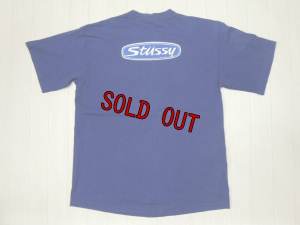 画像2: 80's stussy Tシャツ／黒タグ-USA製／XL