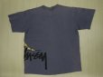 画像2: 80's stussy Tシャツ／黒タグ-USA製／XL (2)