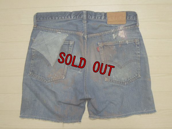 画像2: 〜70's Levi's 505 カットオフショーツ／シングル＆耳付き／W36