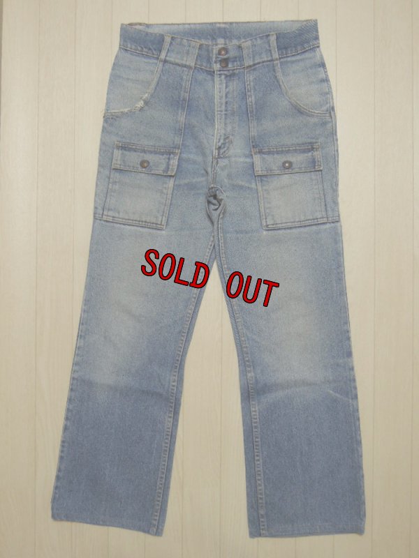 画像1: 70's Levi's デニムブッシュパンツ／W33