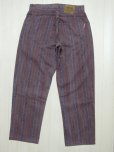 画像2: 80's STUSSY 総柄デニムパンツ／黒タグ-USA製／W32 (2)