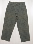 画像1: 90's STUSSY チェックパンツ／白タグUSA製／W32 (1)
