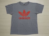 80's adidas Tシャツ／USA製／L