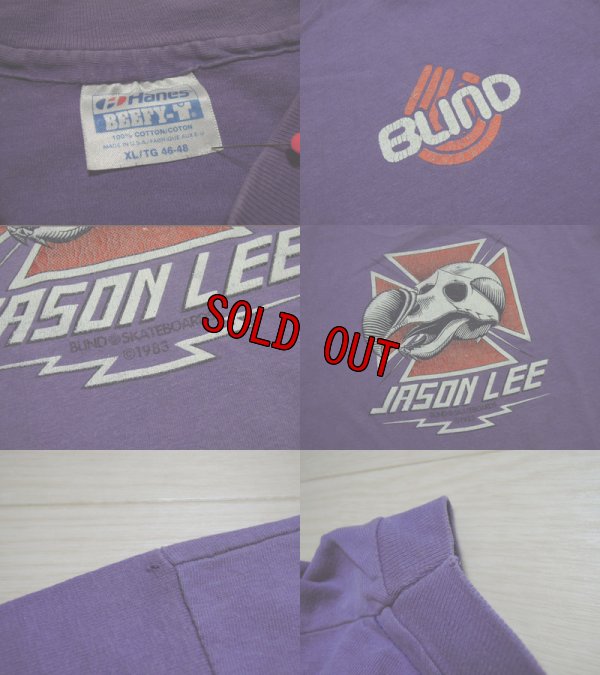 画像3: 80's BLIND Tシャツ／JASON LEE／XL