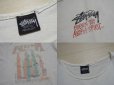画像3: 80's stussy Tシャツ／黒タグ-USA製／ALOHA／L (3)