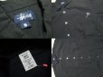 画像3: 90's stussy 半袖シャツ／紺タグ-USA製／S (3)