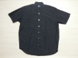 画像1: 90's stussy 半袖シャツ／紺タグ-USA製／S (1)