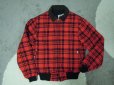 画像1: 〜90's Carhartt チェックジャケット／USA製／M (1)