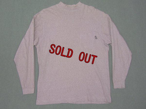 画像1: stussy 80's黒タグ長袖Tシャツ