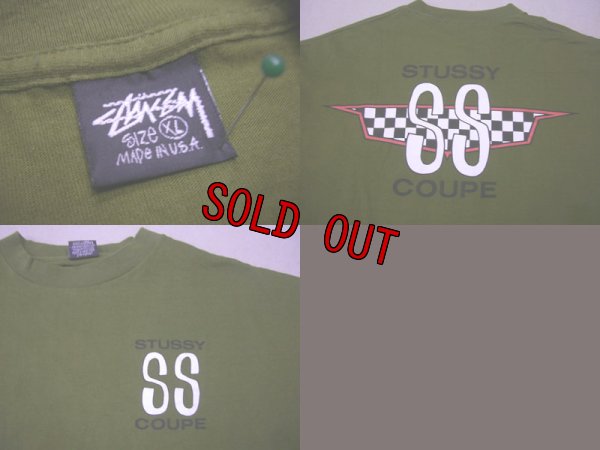 画像4: 80's 黒タグstussy COUPE 半袖Tシャツ