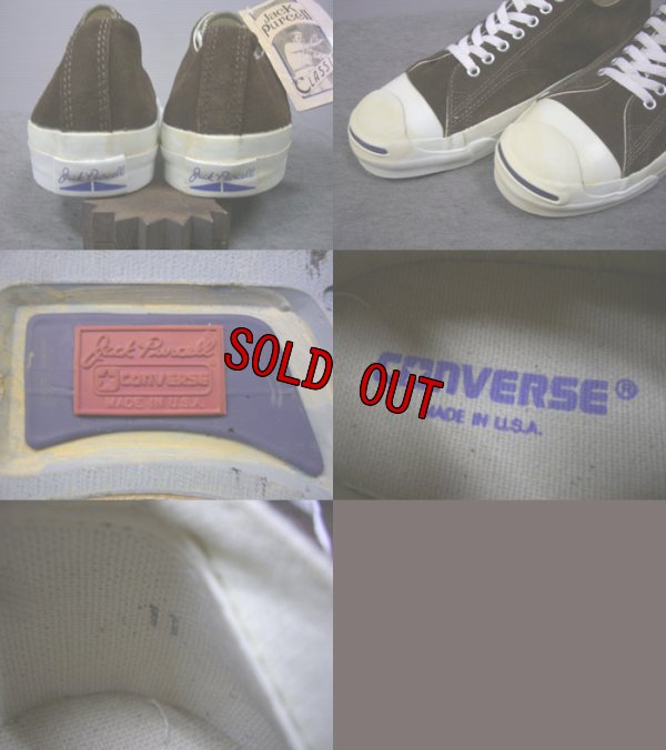 画像3: 90's USA製 CONVERSE JACK PURCELLスウェード／デッド