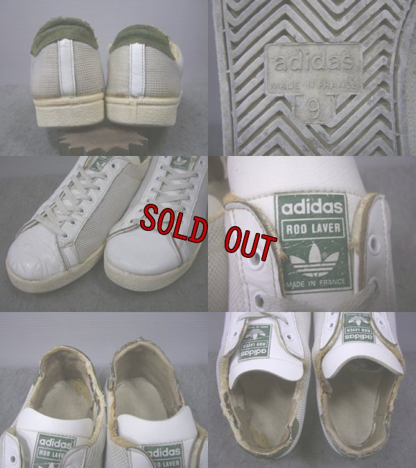 画像3: 70's adidas ROD LAVER初期型／FRANCE製／9