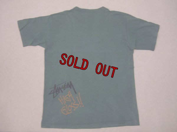 画像2: 80's 黒タグstussy 半袖Tシャツ