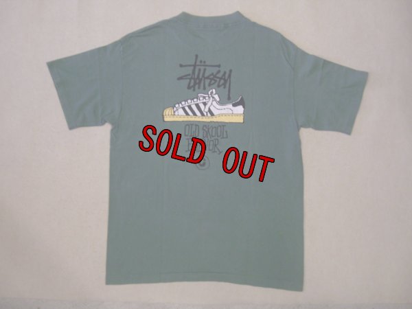 画像1: 80's 黒タグ stussy Tシャツ