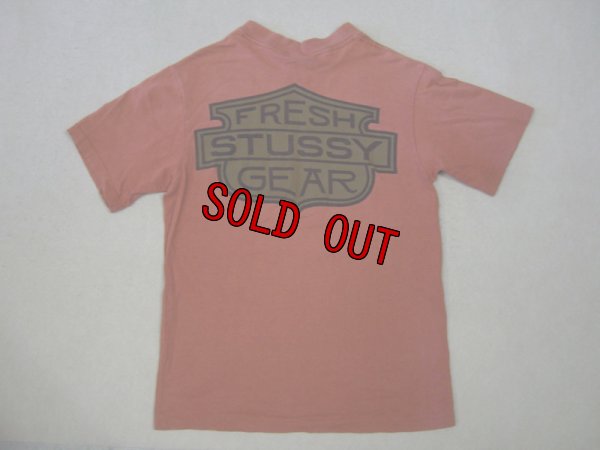 画像1: 80's 黒タグstussy 半袖Tシャツ