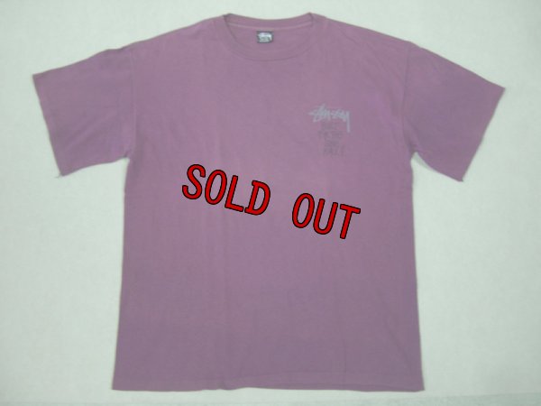 画像2: 80's 黒タグstussy Tシャツ／ハーレー／XL