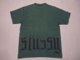 画像2: 80's 黒タグstussy 半袖Tシャツ／XL (2)