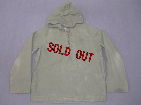 画像1: 40's US NAVY RAIN PARKA