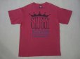 画像1: 80's 黒タグ stussy Tシャツ／L (1)