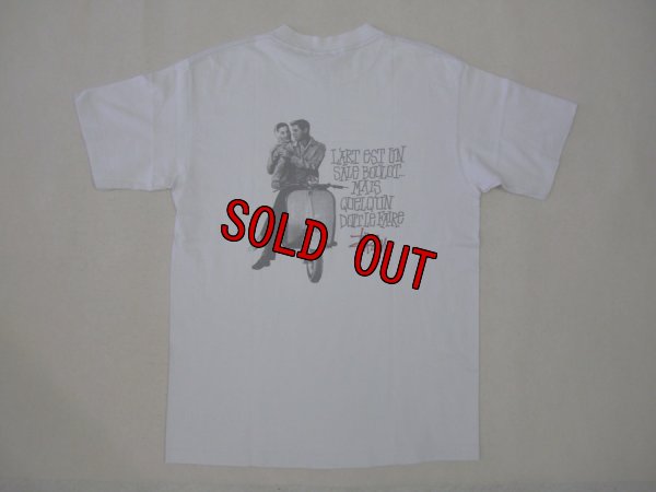 画像1: 80's 黒タグ stussy Tシャツ／VESPAフォト