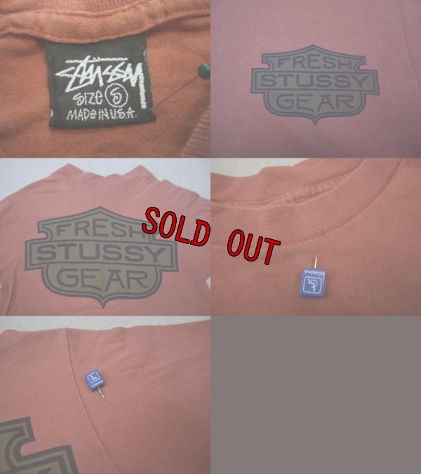 画像3: 80's 黒タグstussy 半袖Tシャツ