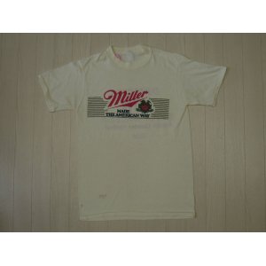 画像: 80's UNKNOWN Tシャツ／miller BEER／M