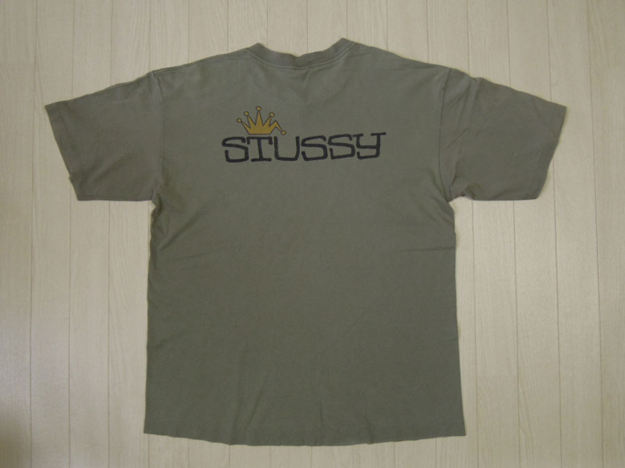 画像2: 80's stussy Tシャツ／黒タグUSA製／XL (2)